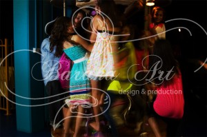 Baraka Art Girls - Postcard